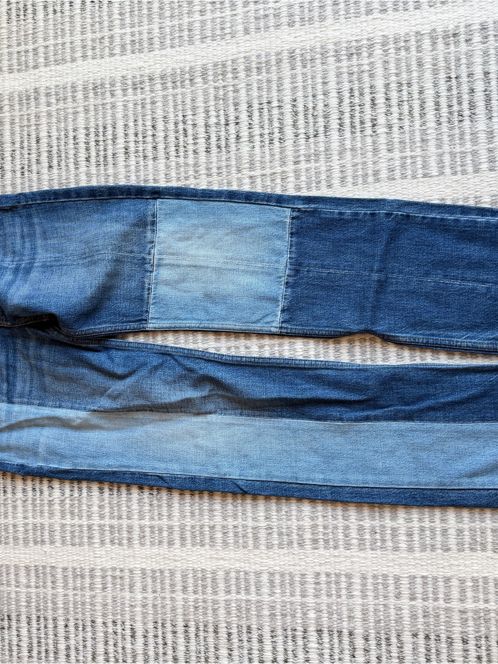 Givenchy Blue Patchwork Jeans
